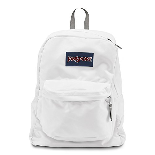 JanSport Superbreak Backpack - White - Classic, Ultralight