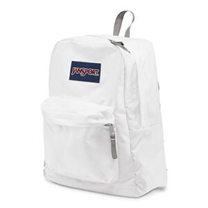 JanSport Superbreak Backpack - White - Classic, Ultralight