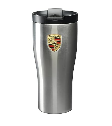 Genuine Porsche Crest Double Wall Stainless Thermal Tumbler,325 ml