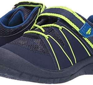 OshKosh B'Gosh Boy's Xavi Athletic Bumptoe Sneaker, Navy, 5 M US Toddler