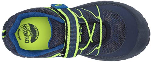 OshKosh B'Gosh Boy's Xavi Athletic Bumptoe Sneaker, Navy, 5 M US Toddler