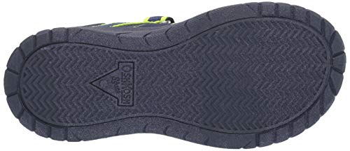 OshKosh B'Gosh Boy's Xavi Athletic Bumptoe Sneaker, Navy, 5 M US Toddler