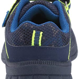 OshKosh B'Gosh Boy's Xavi Athletic Bumptoe Sneaker, Navy, 5 M US Toddler