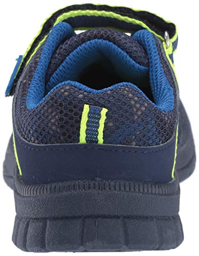 OshKosh B'Gosh Boy's Xavi Athletic Bumptoe Sneaker, Navy, 5 M US Toddler