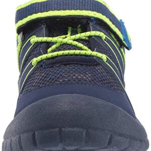 OshKosh B'Gosh Boy's Xavi Athletic Bumptoe Sneaker, Navy, 5 M US Toddler