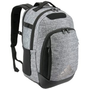 adidas 5-star team backpack, jersey onix grey, one size