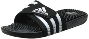 adidas performance adissage sandal, black/white/black, 11 m us