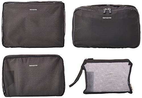 Samsonite 4-in-1 Packing Cubes, Graphite, One Size