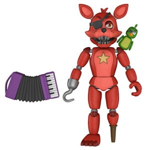 funko action figure: five nights at freddy's (fnaf) pizza sim: rockstar foxy collectible - fnaf pizza simulator - collectible - gift idea - official merchandise - for boys, girls, kids & adults
