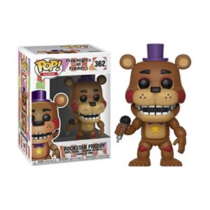 Funko Pop Games: Five Nights at Freddy's Pizza Simulator - Rockstar Freddy Collectible Figure, Multicolor