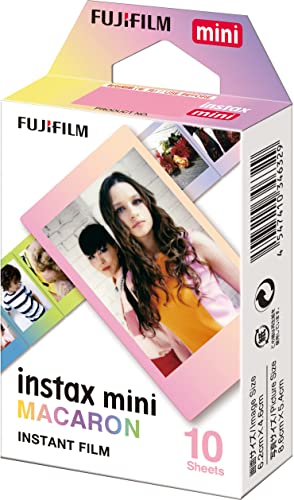 Fujifilm Instax Mini Macaron Instant Film Bundle (10 Exposures, 3-Pack) (3 Items)