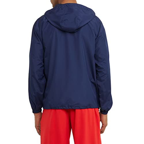 Champion mens Stadium Packable Jacket, Left Chest Script Jacket, Navy-549369, Large US, Navy-549369