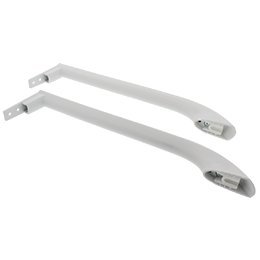 newlifeapp 5304506469 Refrigerator Door Handle Set White Replacement for Frigidaire, Westinghouse. Replaces 242059501 242059504 5304497105 5304504507