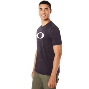 Oakley mens O-bold Ellipse Shirt, Blackout Light Heather, XX-Large US