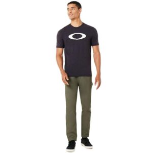 Oakley mens O-bold Ellipse Shirt, Blackout Light Heather, XX-Large US