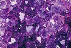 csfoto polyester 7x5ft crystal backdrop bright violet texture amethyst backdrop crystal quartz jewellery sparkle brilliance ornament gemstone background for photography