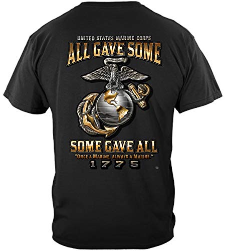 United States Marine Corps Flag | USMC Marine Corps All Gave Som Shirt ADD80-MM2326M