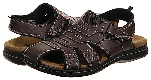 Dockers Men's Searose Fisherman Sandal, Briar, 13 W US