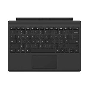 microsoft type cover for surface pro - black (renewed)