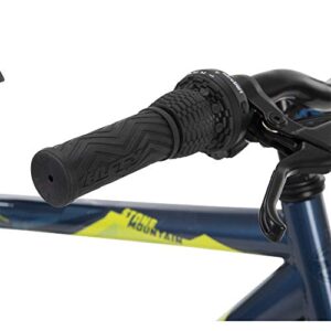 Huffy Hardtail Mountain Bike, Stone Mountain 26 inch, 21-Speed, Lightweight, Dark Blue