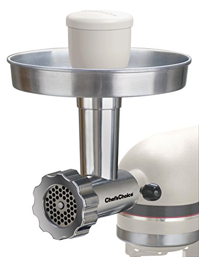 Chef'sChoice Food Grinder Attachment, One Size, Cast Metal