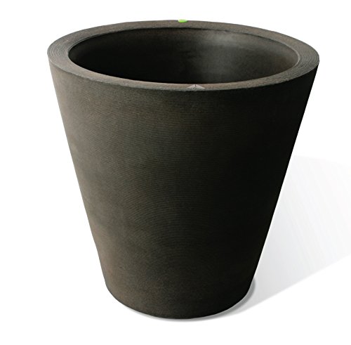 Algreen 89314 Olympus Planter, 26-Inch, Brownstone