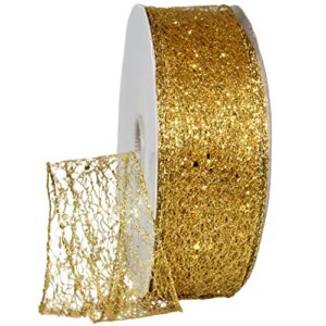 morex ribbon olympus ribbon, 1-1/2" x 50 yd, gold