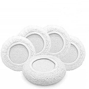 AIVS Car Polisher Pad Wool Bonnet Buffing Wheel Polishing Pad Waxer Pads for Car Buffer Bonnets Polisher, 5 Pieces (9"-10")