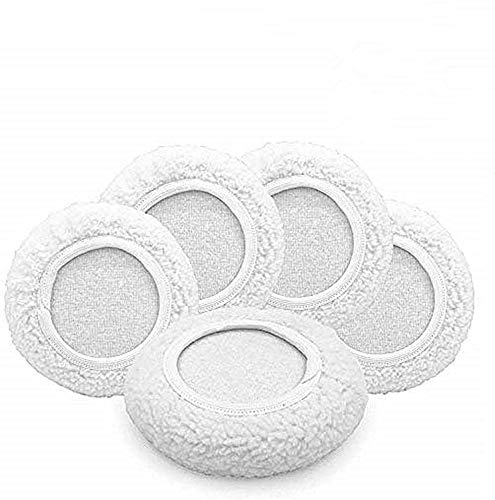 AIVS Car Polisher Pad Wool Bonnet Buffing Wheel Polishing Pad Waxer Pads for Car Buffer Bonnets Polisher, 5 Pieces (9"-10")