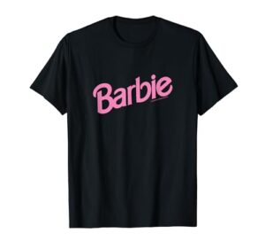 barbie pink logo t-shirt