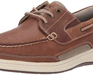 Dockers Men's Beacon Boat Shoe, Dark Tan, 10 Wide