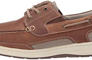 Dockers Men's Beacon Boat Shoe, Dark Tan, 10 Wide