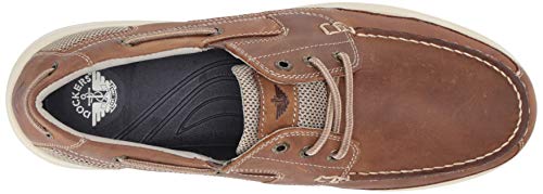 Dockers Men's Beacon Boat Shoe, Dark Tan, 10 Wide