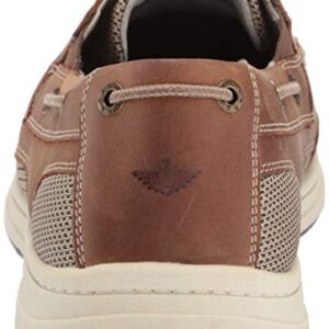 Dockers Men's Beacon Boat Shoe, Dark Tan, 10 Wide