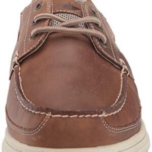 Dockers Men's Beacon Boat Shoe, Dark Tan, 10 Wide