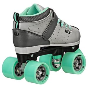 Roller Derby Str Seven Women's Roller Skate, Grey/Mint, 9