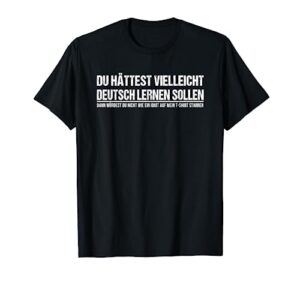 funny german speaker shirt deutschland quote gift