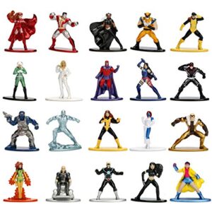 marvel x-men 20 pack die-cast figures, 1.65" scale collectable figurine 100% metal