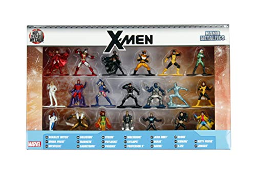 Marvel X-Men 20 Pack Die-Cast Figures, 1.65" Scale Collectable Figurine 100% Metal