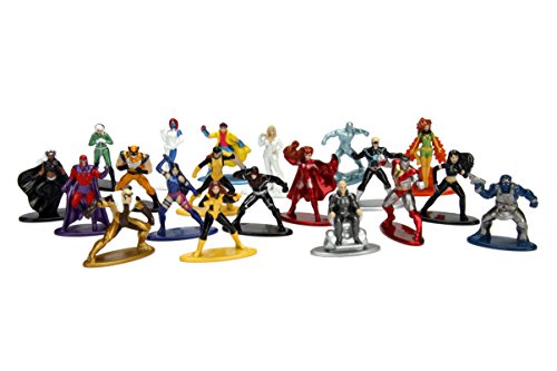 Marvel X-Men 20 Pack Die-Cast Figures, 1.65" Scale Collectable Figurine 100% Metal