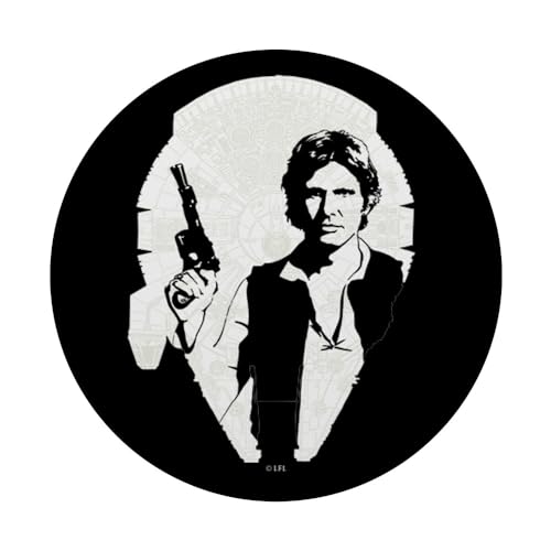 Star Wars Han Solo Inside Falcon PopSockets Standard PopGrip