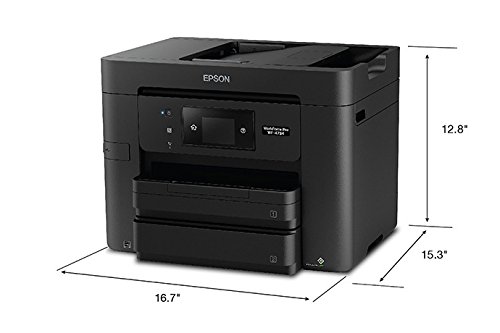 Epson WorkForce Pro WF-4734 All-in-One Printer:4-in-1 with Wi-Fi: Print/Copy/Scan/Fax