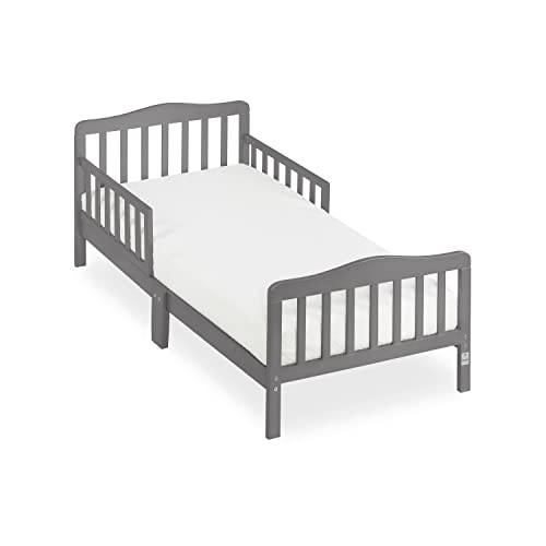 Dream On Me Classic Design Toddler Bed in Steel Grey, Greenguard Gold Certified