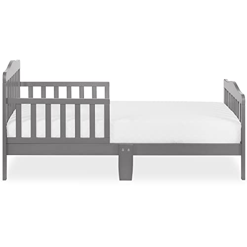 Dream On Me Classic Design Toddler Bed in Steel Grey, Greenguard Gold Certified