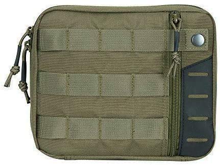 EXCELLENT ELITE SPANKER Molle Admin Pouch Tactical EDC Tool Pouch Military Nylon Holder Modular Utility Organizer Bag(Ranger Green)