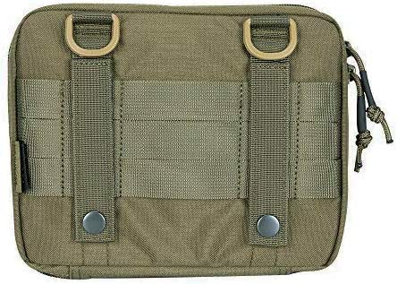 EXCELLENT ELITE SPANKER Molle Admin Pouch Tactical EDC Tool Pouch Military Nylon Holder Modular Utility Organizer Bag(Ranger Green)