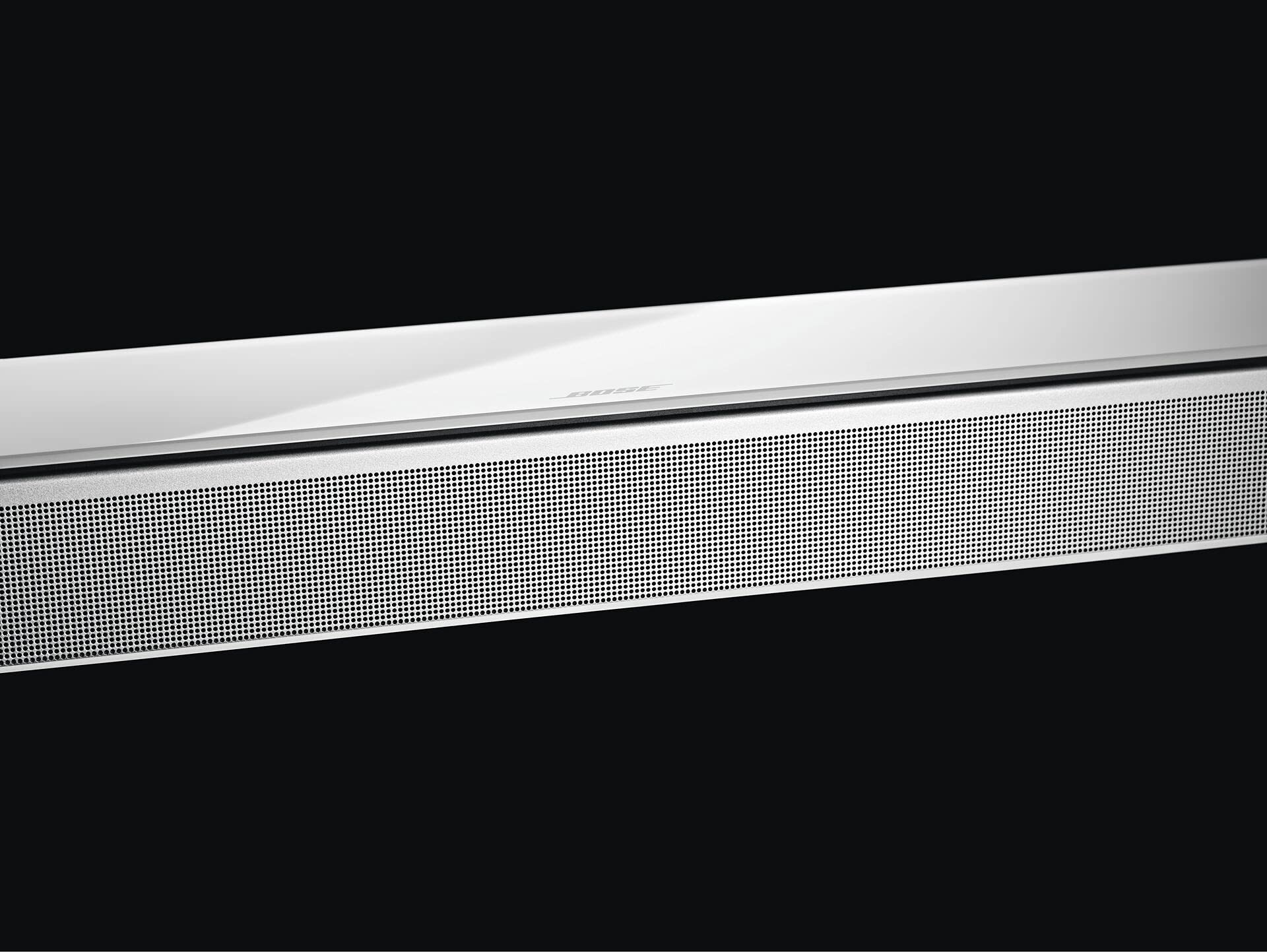 Bose Smart Soundbar 700: Premium Bluetooth Soundbar with Alexa Voice Control Built-in, White