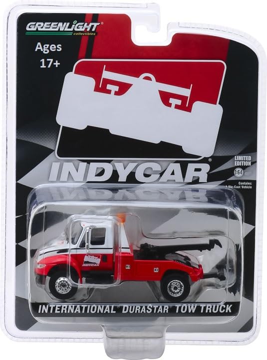 Greenlight 30032 2019 International Durastar 4400 IndyCar Series Tow Truck (Hobby Exclusive) 1/64 Scale