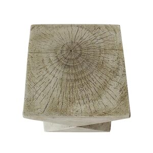 Christopher Knight Home Manuel Weight Concrete Accent Table, Light Gray