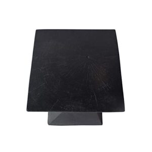 Christopher Knight Home Jerod Light-Weight Concrete Accent Table, Black